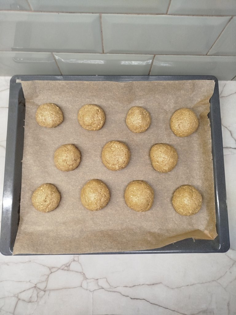 oatmeal dough balls
