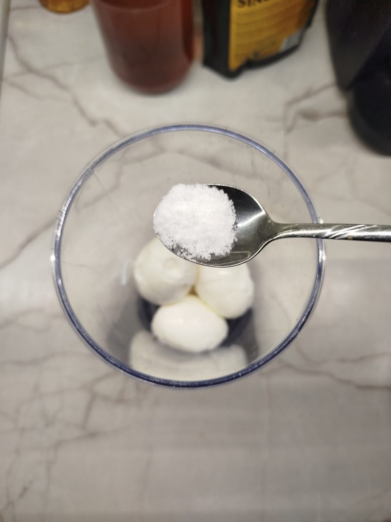 add a tablespoon of salt