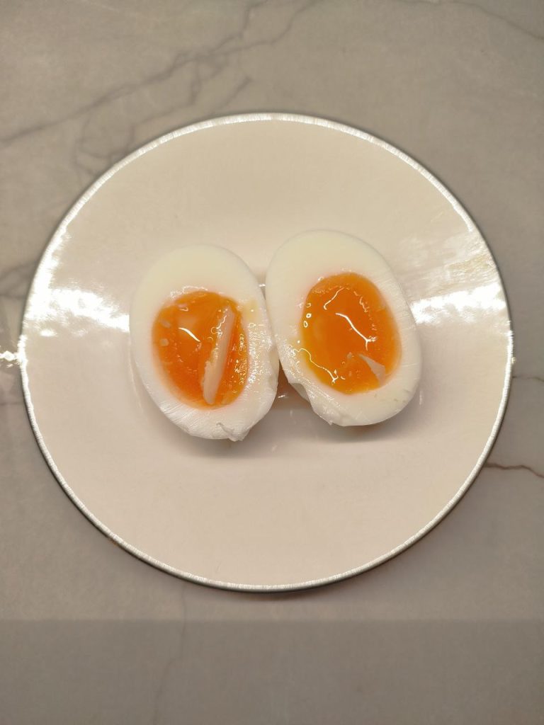 boiled egg that you get in 4 minutes